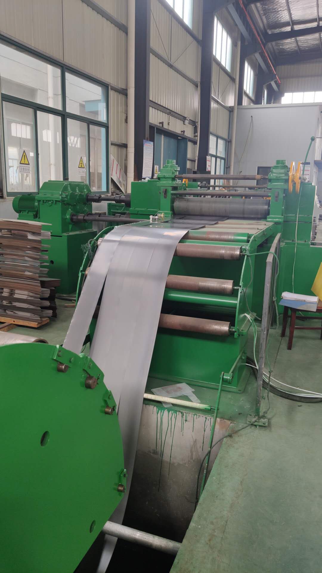 钢板剪板机上利用—变频器(图2)