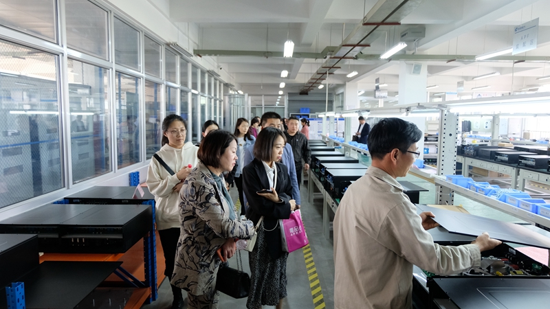 加强互动 同谋发展 企业互访 走进88038威尼斯检测(图2)