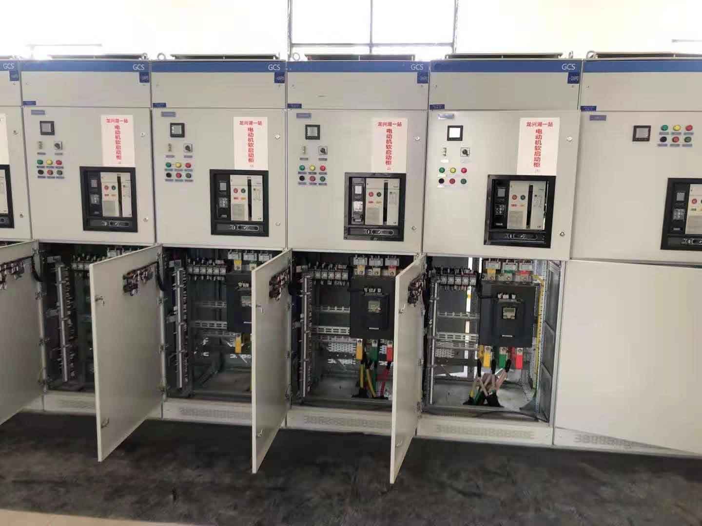 低压软起动器利用于排涝泵站(图1)