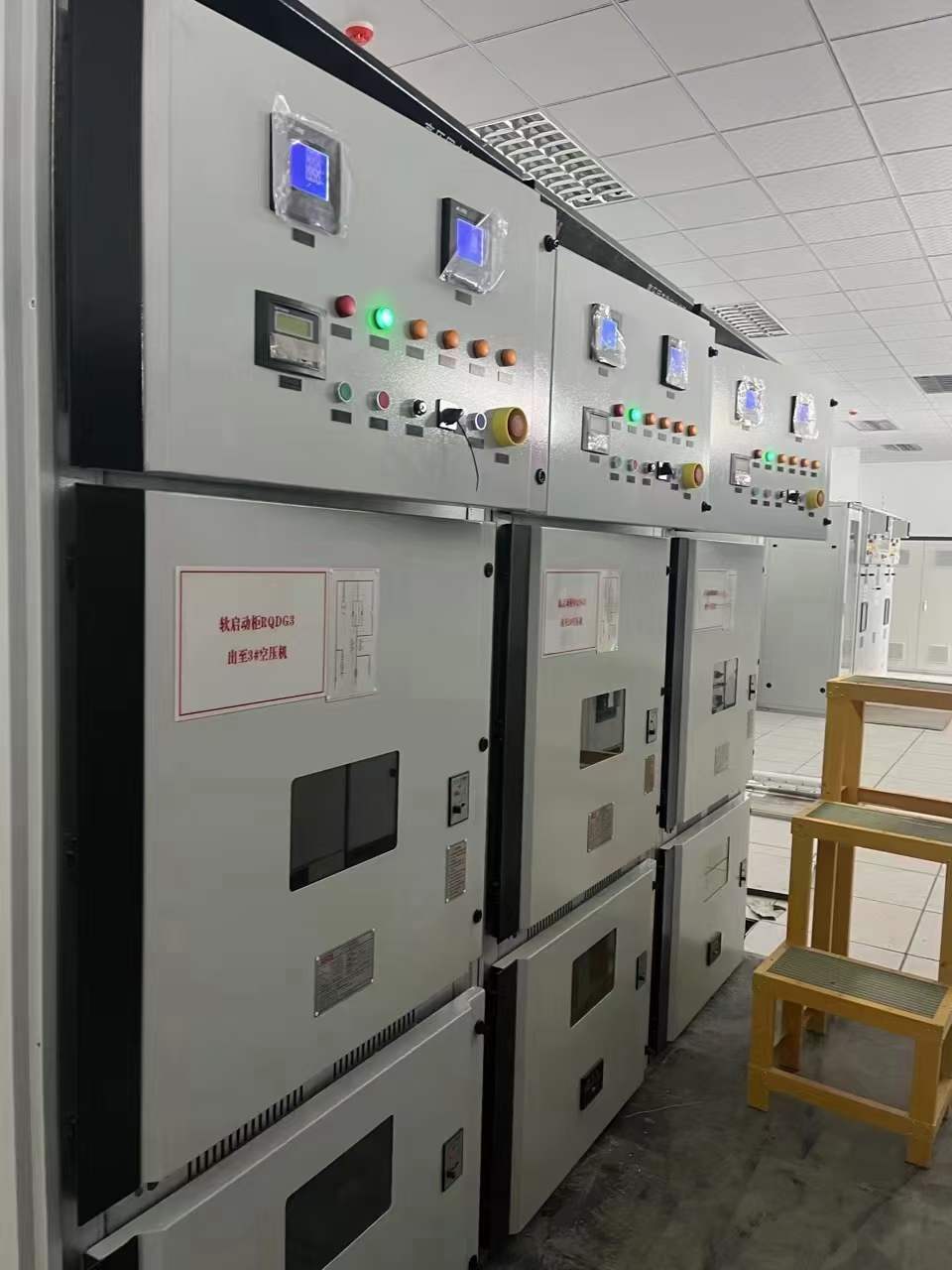 高压固态软起动器配套空压机利用现场(图2)